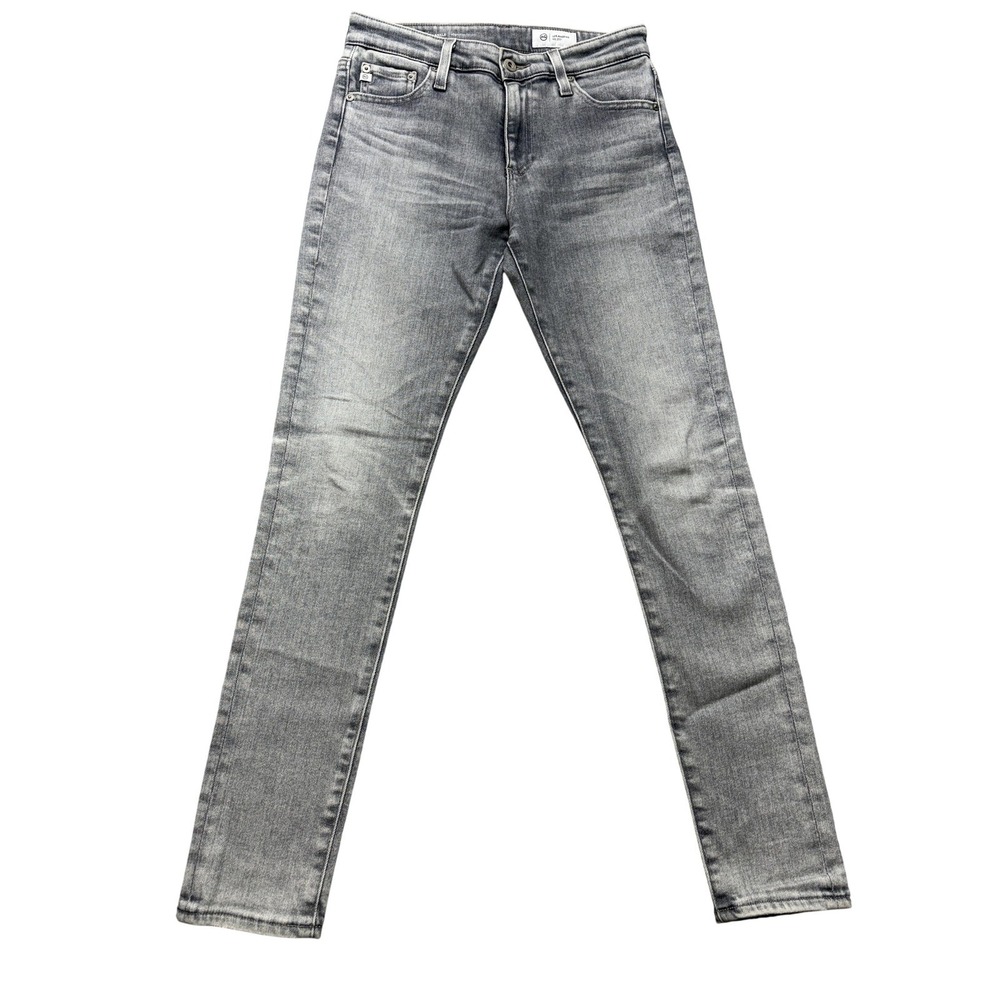 AG Adriano Goldschmied Farrah Ankle Jeans‎ Womens 27 Gray Wash High Rise Skinny